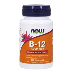 NOW B-12 1000 mcg 100 пастилки