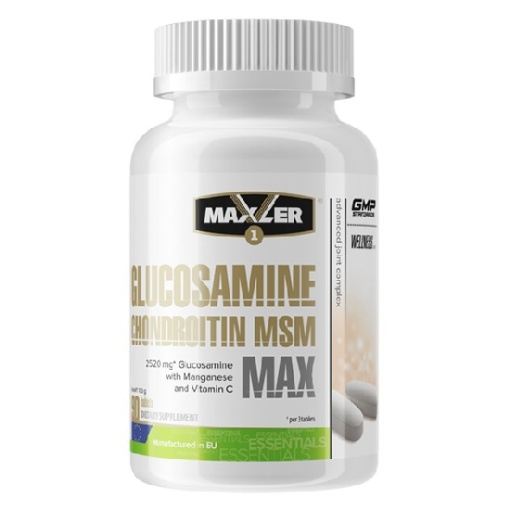 Maxler Glucosamine-Chondroitin-MSM MAX 90 таб