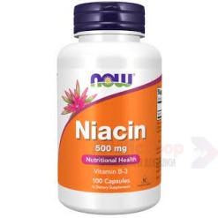 NOW Niacin 500 mg 100 капс