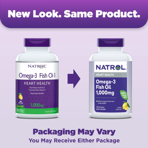 Natrol Omega-3 Fish Oil 150 гел.капс