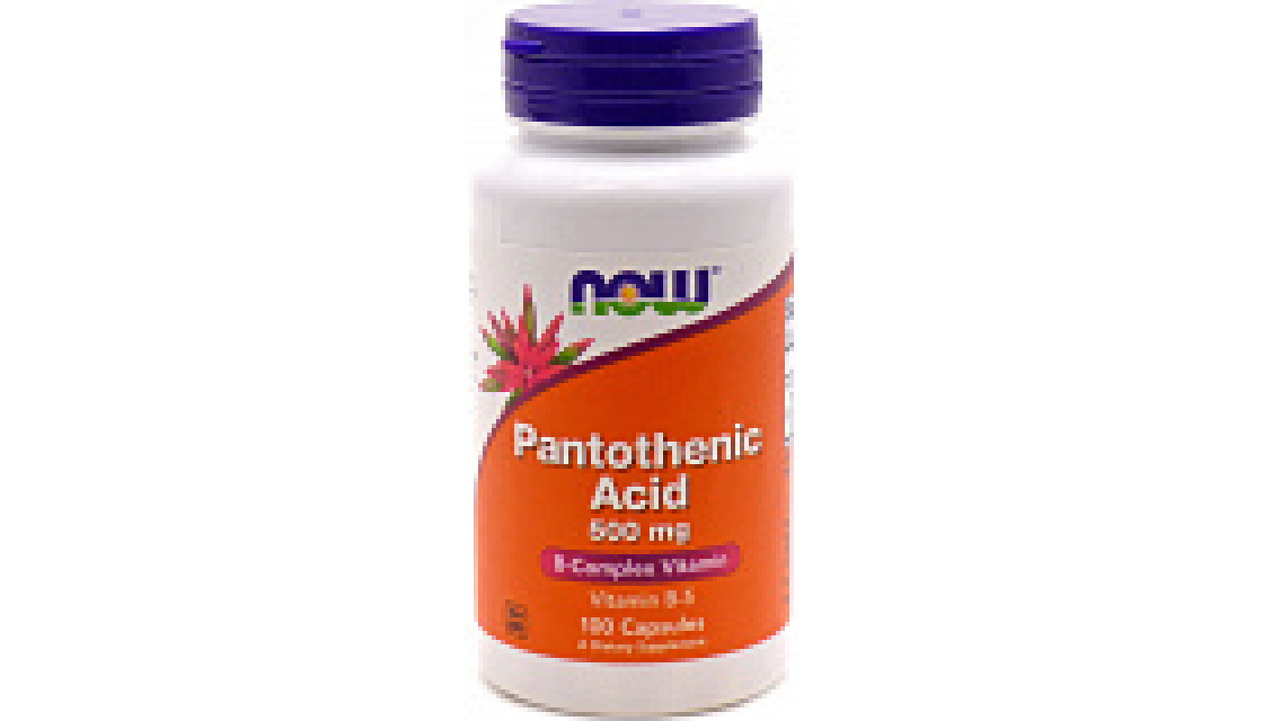 NOW Pantothenic Acid 500 mg. (100 капс)
