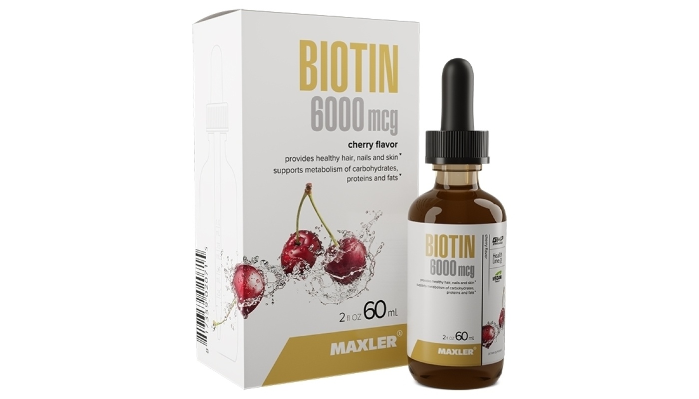 Maxler Biotin 6000 mcg. 60 мл