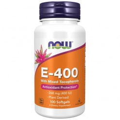 NOW E-400 Mixed Tocopheryl 100 гел.капс