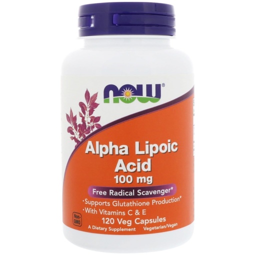 NOW Alpha Lipoic Acid 100 mg. 120 капс