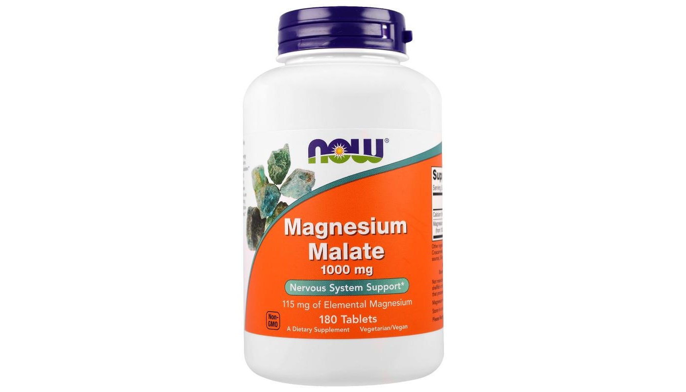 NOW Magnesium Malate 180 таб
