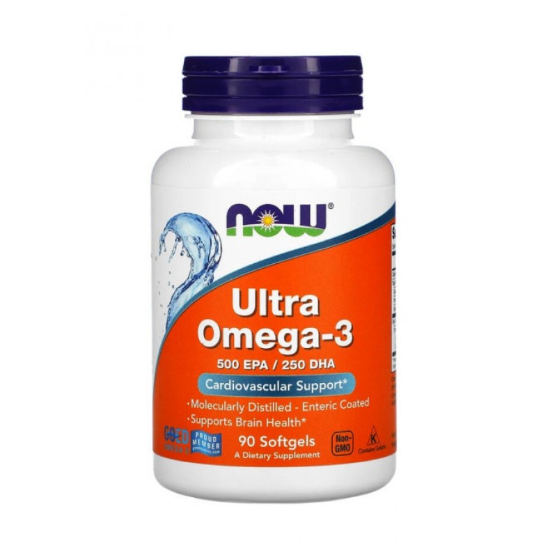 NOW Ultra Omega-3 90 гел.капс