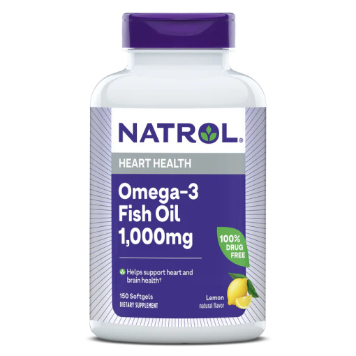 Natrol Omega-3 Fish Oil 150 гел.капс