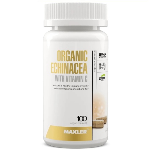 Maxler Organic Echinacea with Vitamin C(100 капс.)