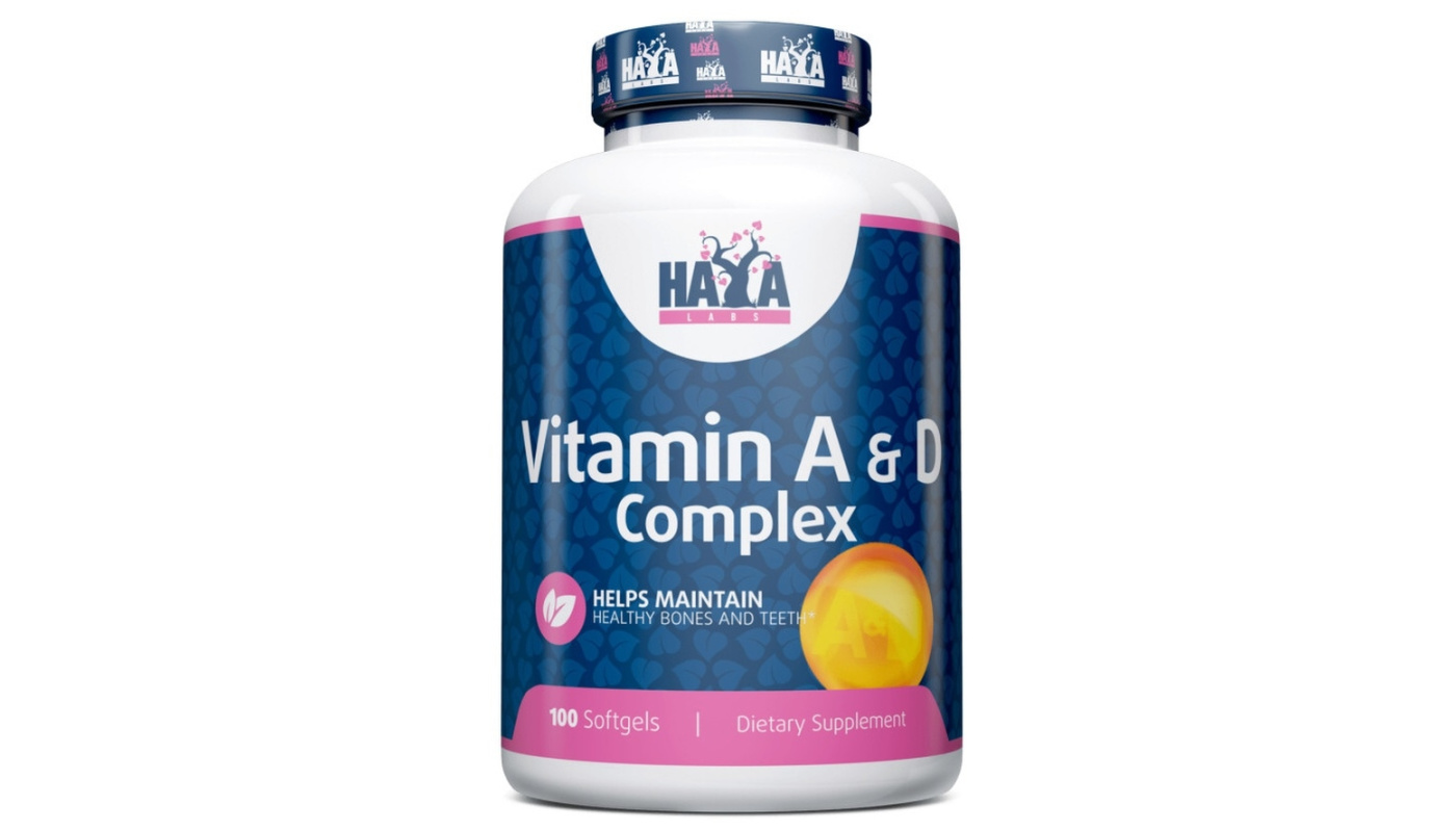 Haya Labs Vitamin A&D Complex (100 гел.капс)