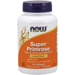 NOW Super Primrose 1300 mg. 60 гел.капс