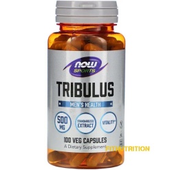 NOW Tribulus 500mg. 100 капс