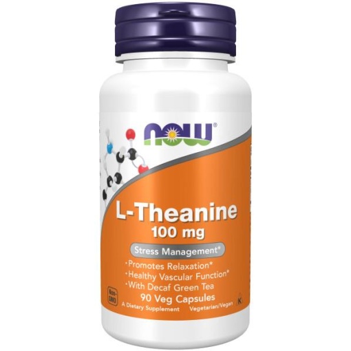 NOW L-Theanine 100 мг 90 капс