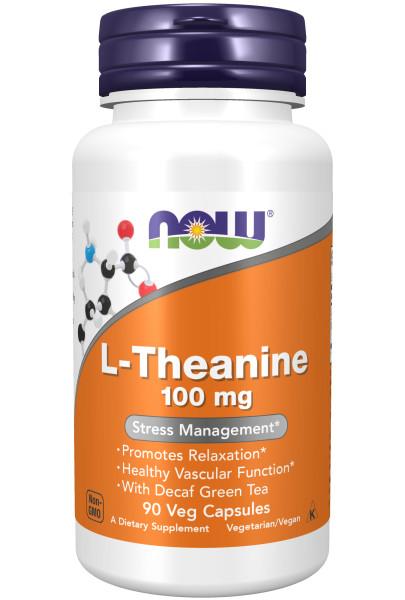 NOW L-Theanine 100 мг 90 капс