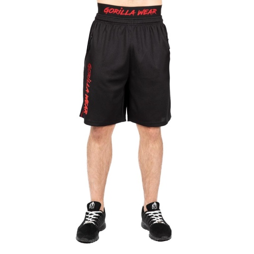 Gorilla Wear Шорты Mercury GW-90957 BK-RD