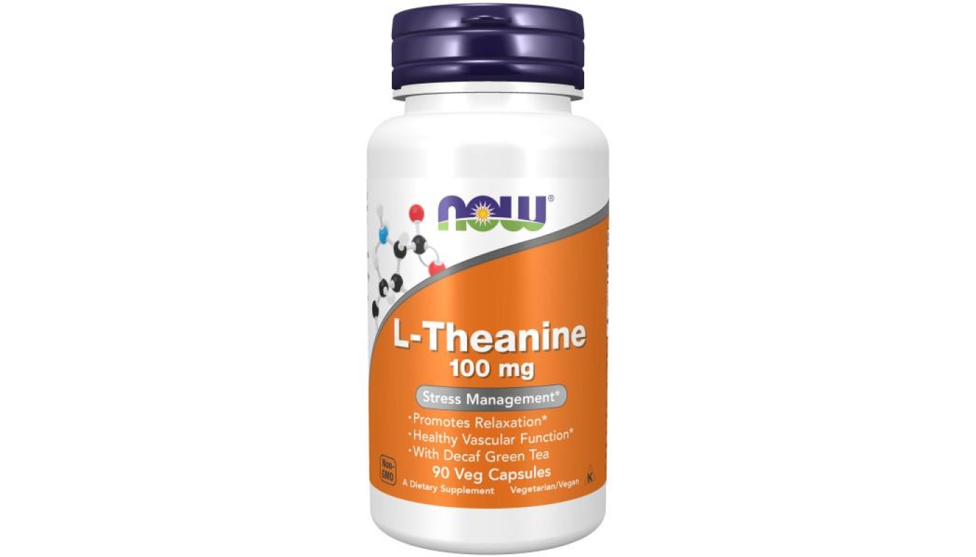 NOW L-Theanine 100 мг 90 капс