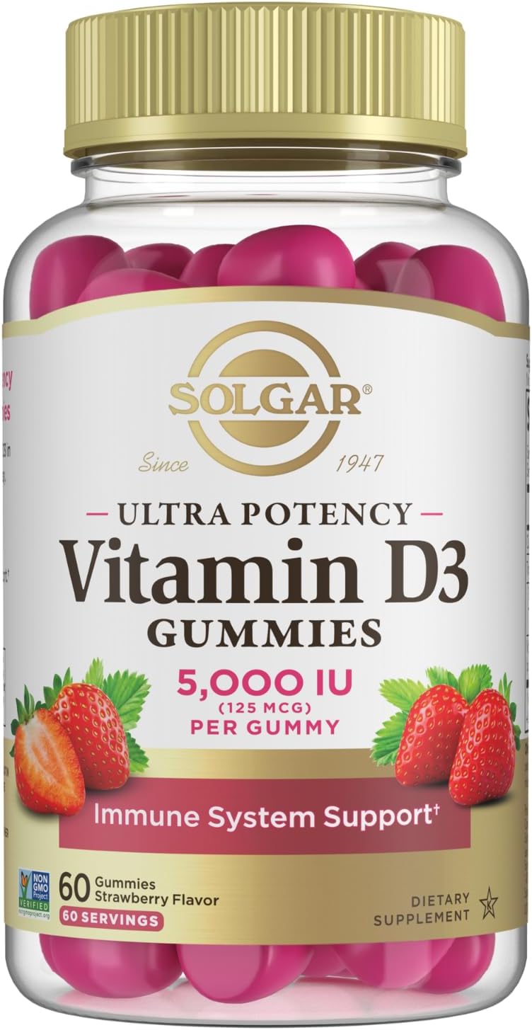 Solgar Vitamin D3 5000 60 мармеладок