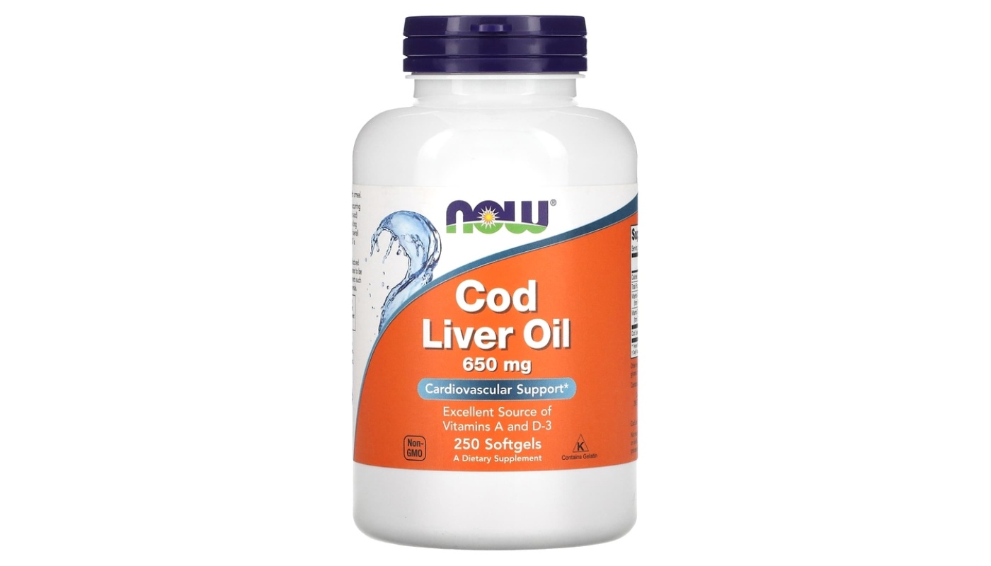 NOW Cod Liver Oil 250 гел.капс