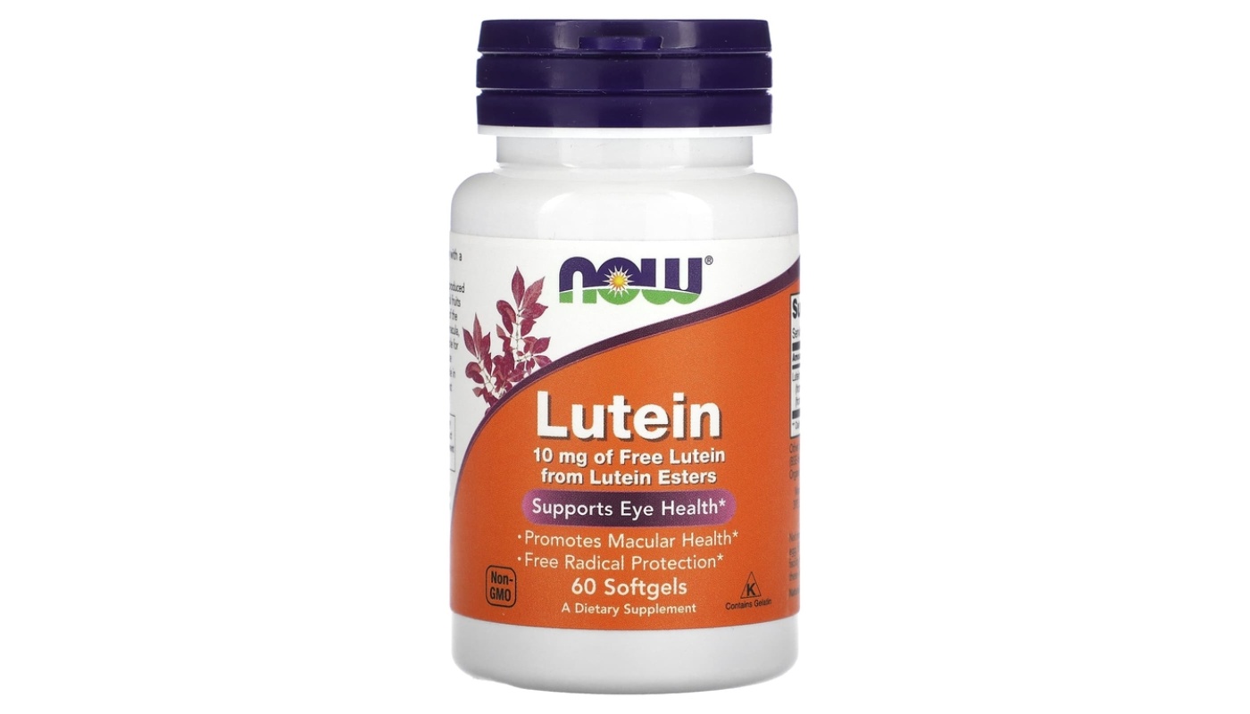 NOW Lutein 10mg. 60 гел.капс