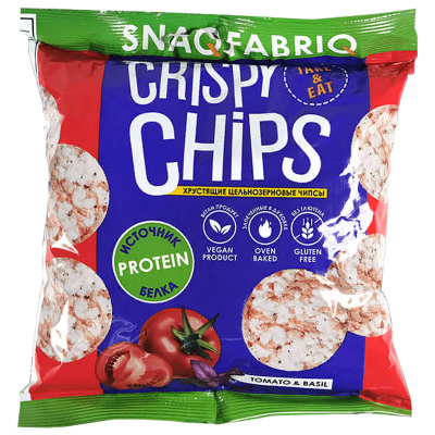SNAQ FABRIQ Чипсы цельнозерновые (50 гр)