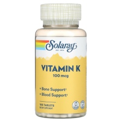 Solaray Vitamin K 100 таб