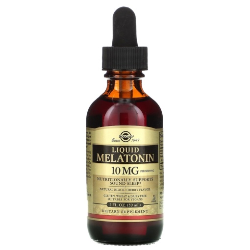 Solgar Liquid Melatonin 10 mg. 59 мл