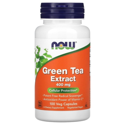 NOW Green Tea Extract 400 100 капс