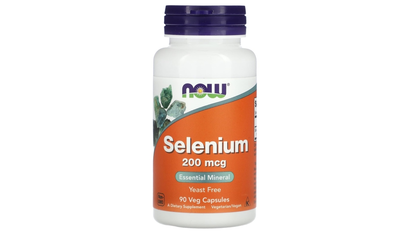 NOW Selenium 200 mcg 90 капс