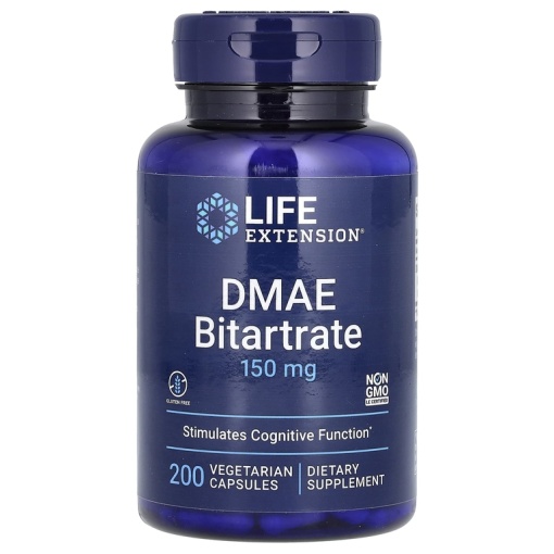 Life Extension DMAE Bitartrate 150 мг 200 капс