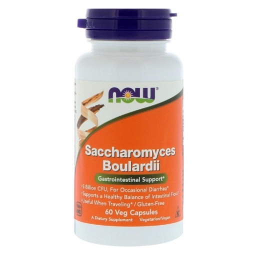 NOW Saccharomyces Boulardii 60 капс