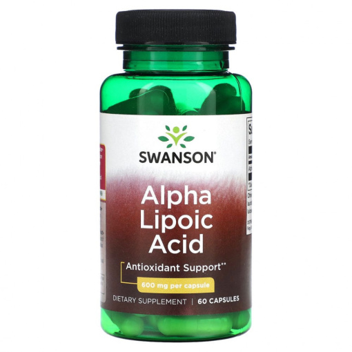 Swanson Alpha Lipoic Acid 600мг 60 капсул