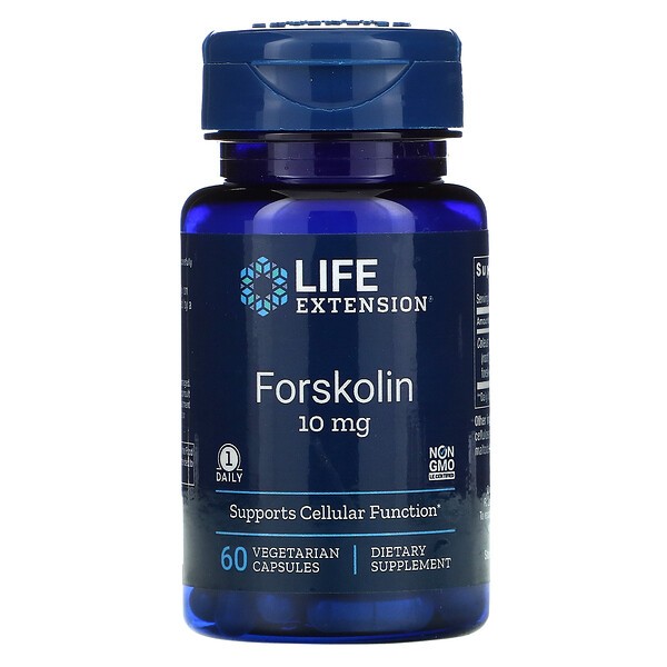 Life Extension Forskolin 10 mg 60 капс