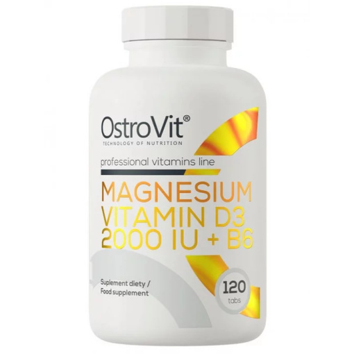 Ostrovit Magnesium Vitamin D3 2000+B6 120 таб