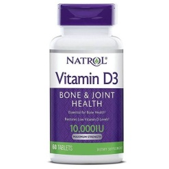 Natrol Vitamin D3 10.000 me 60 таб