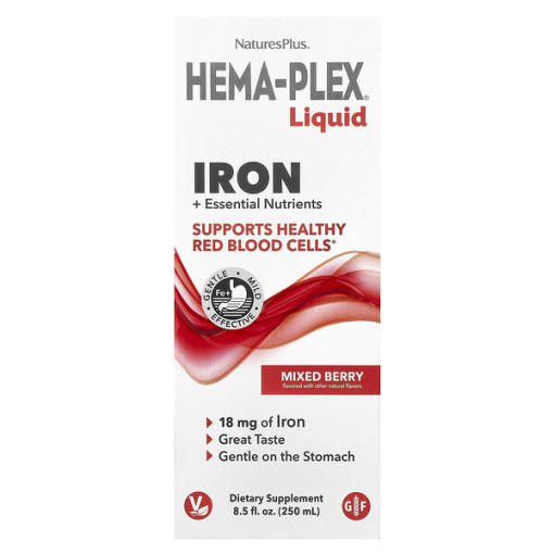 NaturesPlus Hema-Plex Liquid Iron 250 мл