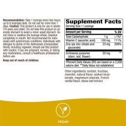 Nature's Way Zinc Lozenges Wild Berry 60 леденцов