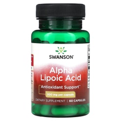 Swanson Alpha Lipoic Acid 300mg. 60 капс