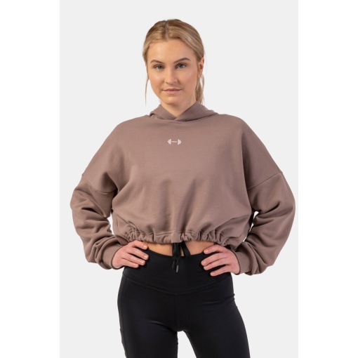 Худи LOOSE FIT CROP HOODIE ICONIC 421