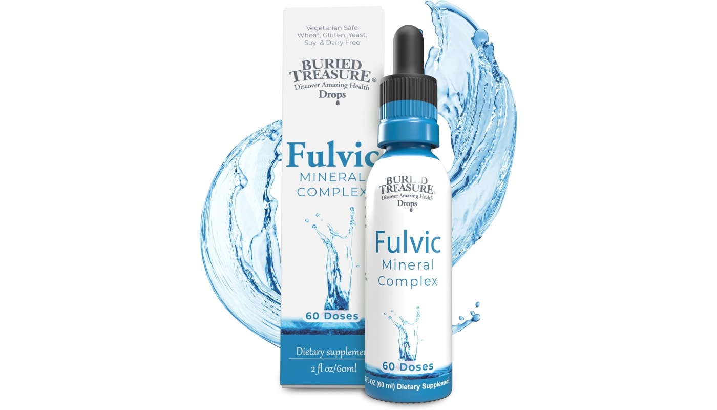 Buried Treasure Fulvic Mineral Drops 60 мл