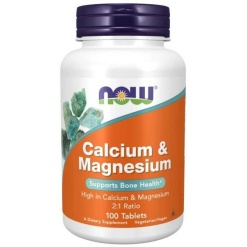 NOW Calcium&Magnesium (100 таб)