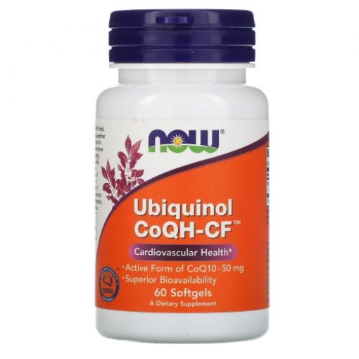 NOW Ubiquinol CoQH-CF 60 гел.капс