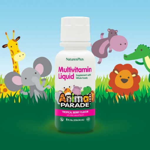 NaturesPlus Animal Parade Multivitamin Liquid 236.56 мл