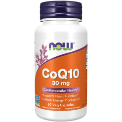 NOW CoQ10 30 mg. 60 капс