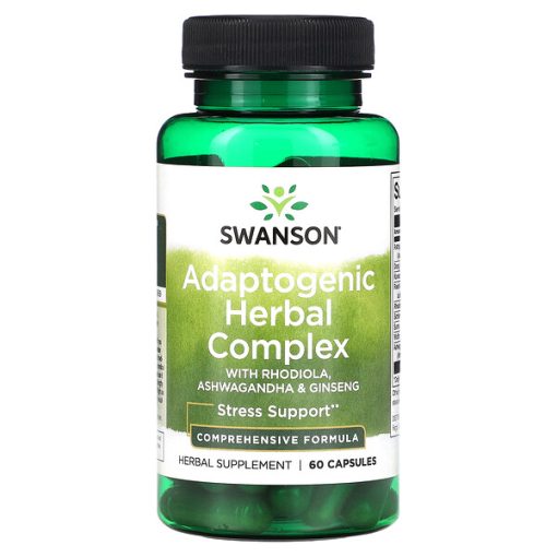 Swanson Adaptogenic Herbal Complex 60 капс