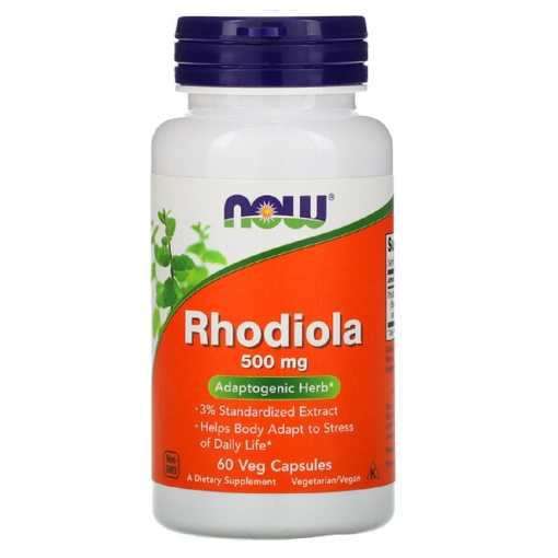 NOW Rhodiola 500 мг 60 капс