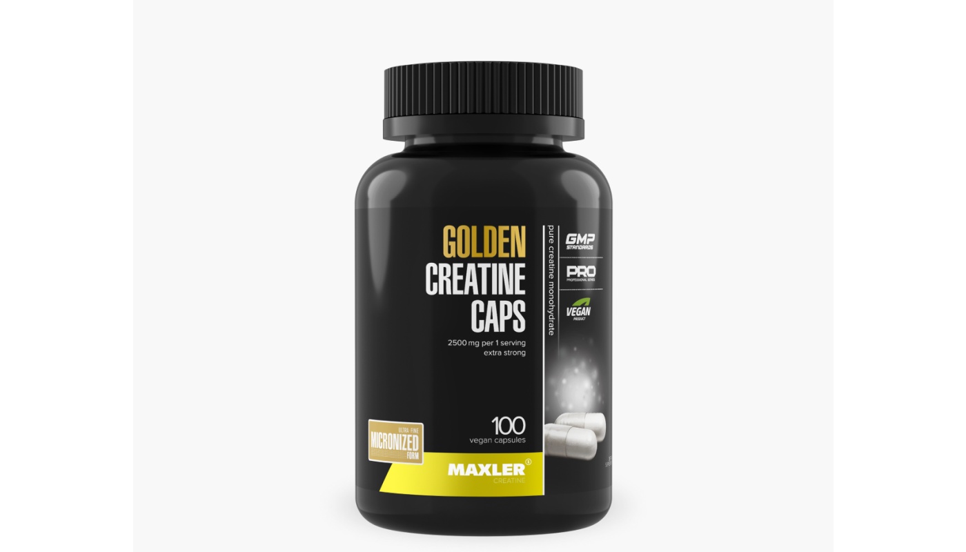 Maxler Golden Creatine Caps 100 капс