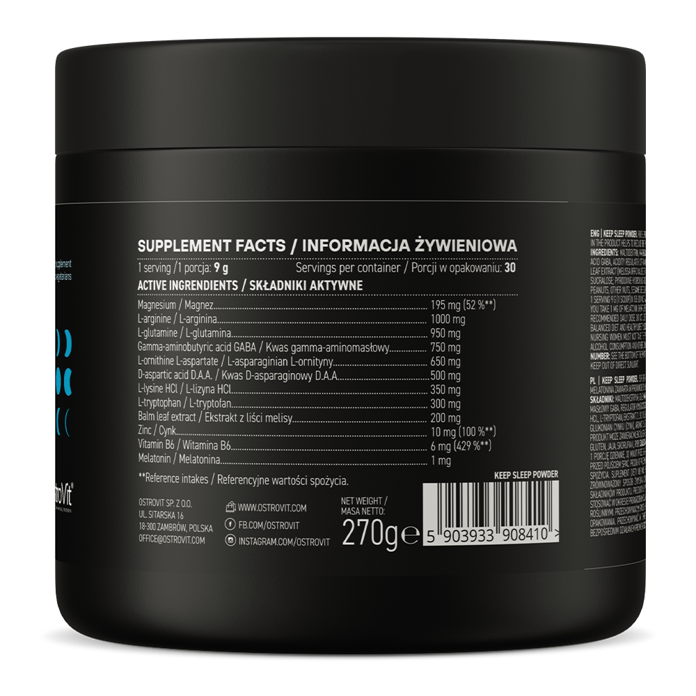 Ostrovit Keep Sleep 270 гр