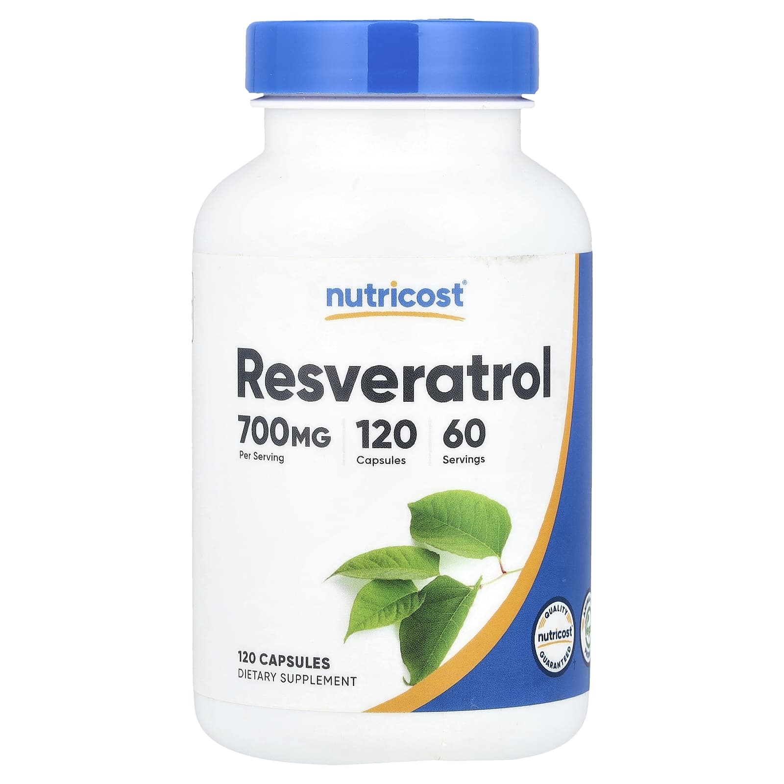 Nutricost Resveratrol 700 mg. 120 капс
