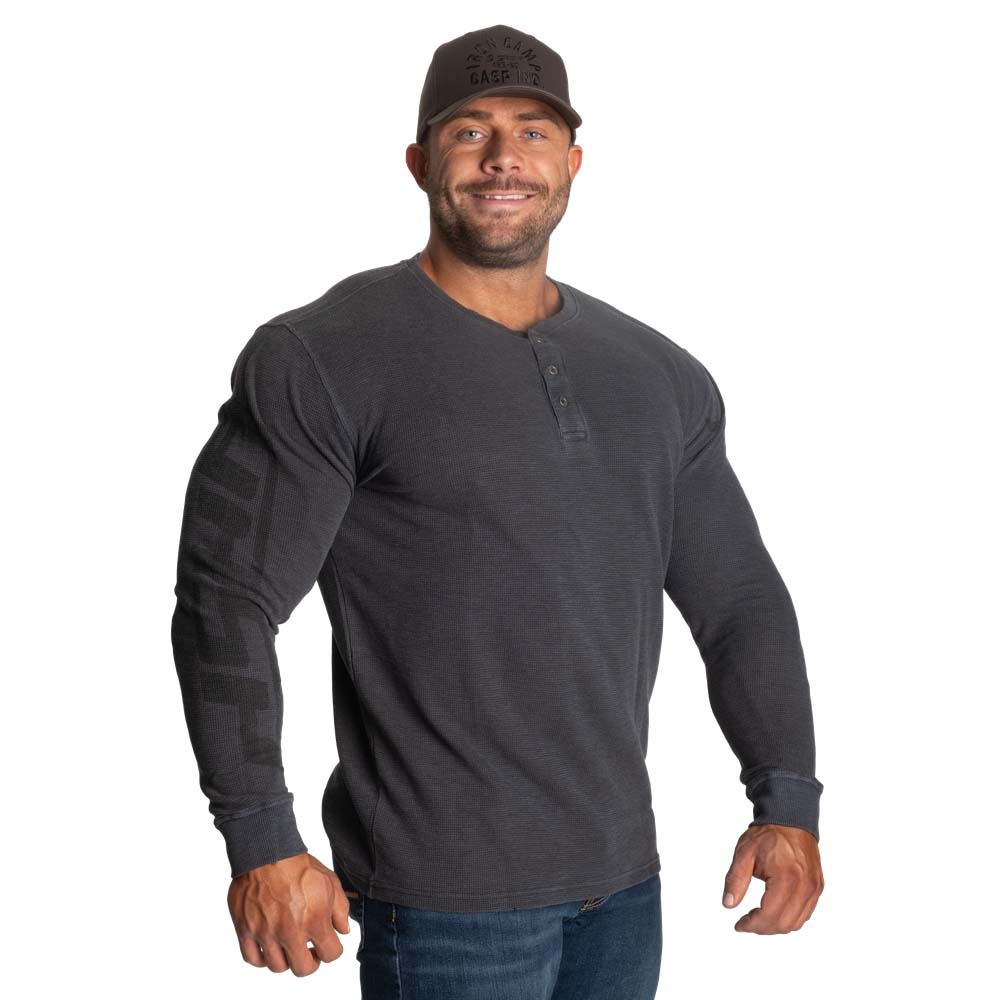 Thermal Henley Свитшот графит