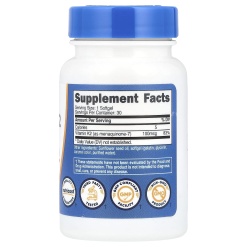 Nutricost Vitamin K2 MK-7 30 гел.капс