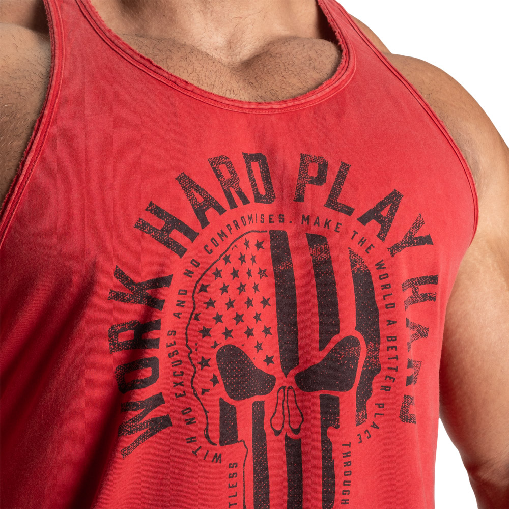 Майка Gasp Skull Red